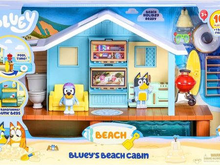 BLUEY S BEACH CABIN PLAYSET Fashion