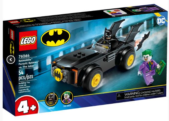 LEGO BATMAN 76264 BATMOBILE PURSUIT: BATHMAN VS THE JOKER on Sale