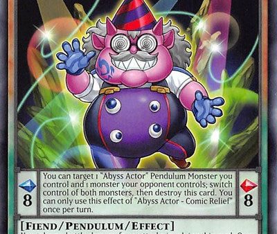 Abyss Actor - Comic Relief [LED3-EN046] Rare For Cheap