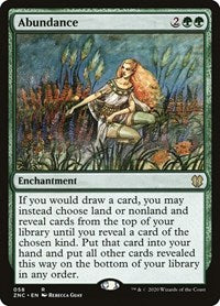 Abundance [Zendikar Rising Commander] Supply