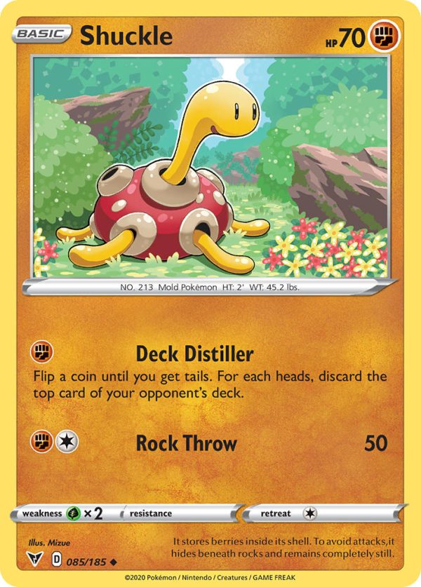 Shuckle (085 185) [Sword & Shield: Vivid Voltage] Cheap