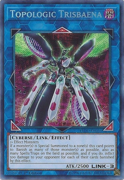 Topologic Trisbaena [FLOD-EN036] Secret Rare Cheap