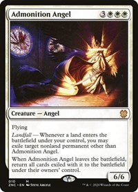 Admonition Angel [Zendikar Rising Commander] on Sale