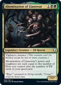 Abomination of Llanowar [Commander Legends] Supply