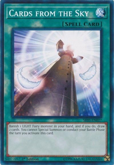 Cards from the Sky [SR05-EN027] Common Online Sale